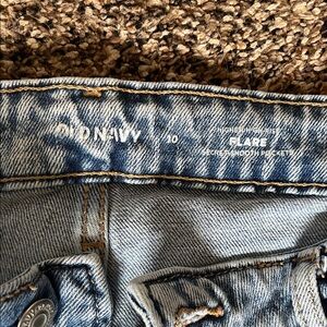 Old Navy Light Blue Denim Flare Jeans